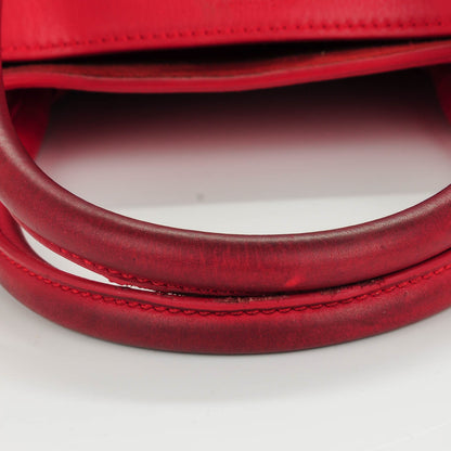 Celine Supple Calfskin Large Phantom Luggage Coquelicot 13 of 17