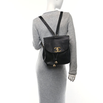 Chanel Caviar CC Backpack Black 2 of 9