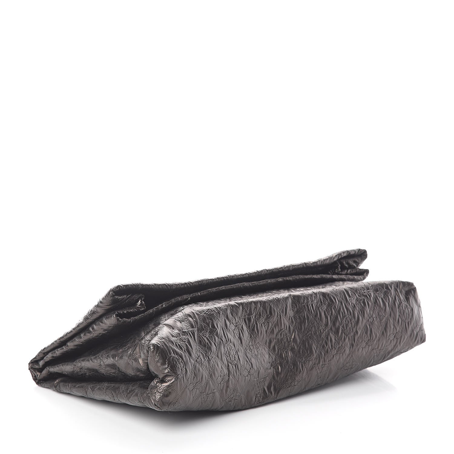 Louis Vuitton Jacquard Quilted Monogram Limelight Clutch PM Black 4 of 12