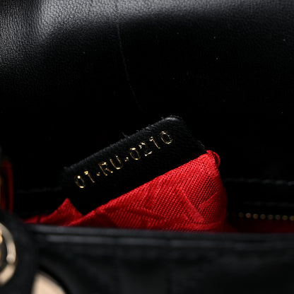 Christian Dior Lambskin Cannage Small My ABCDior Lady Dior Black 7 of 11
