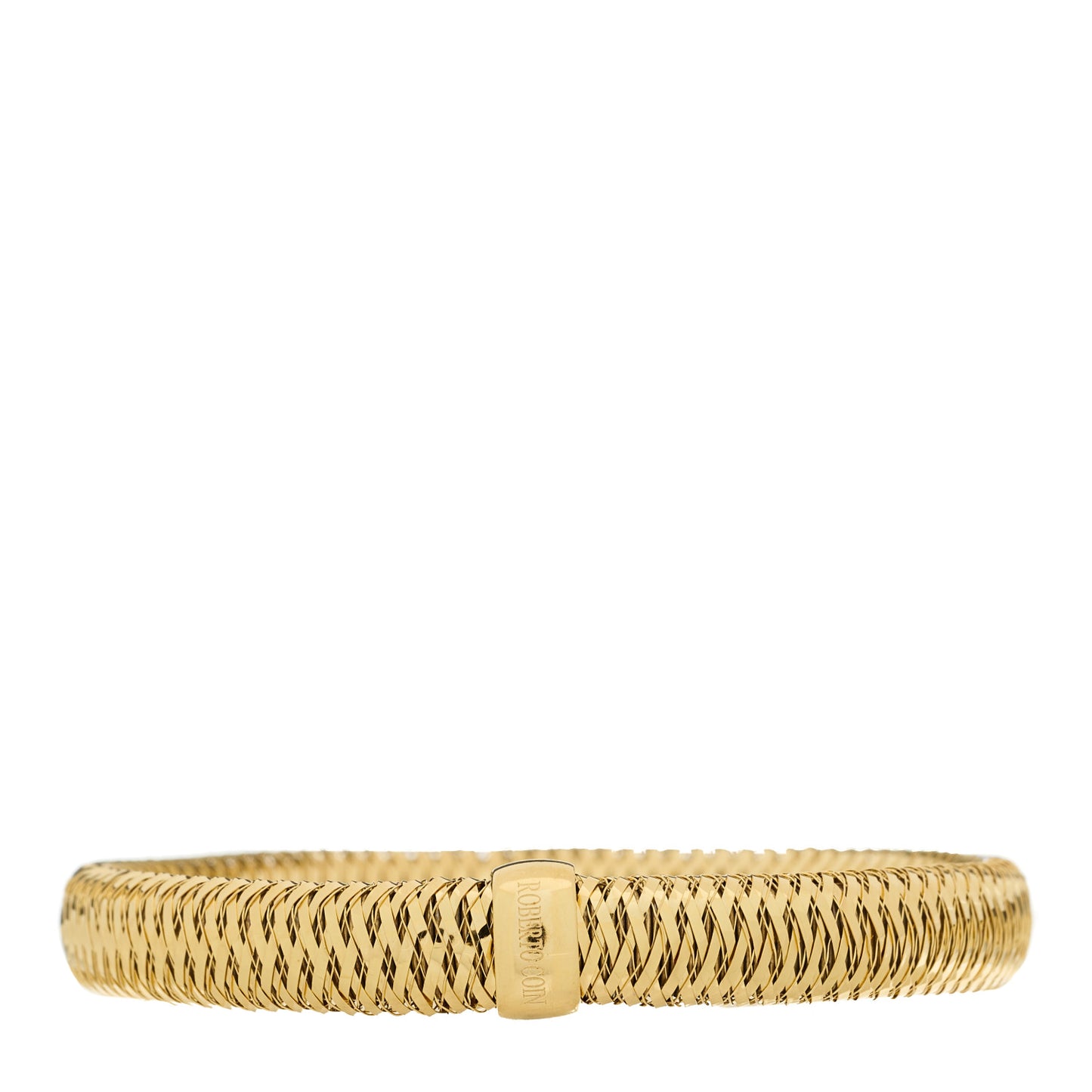 18K Yellow Gold Primavera Flex Bangle Bracelet