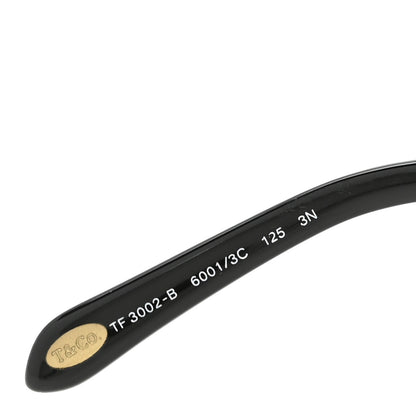 Tiffany Metal Crystal Shield TF3002-B Sunglasses Black 5 of 9