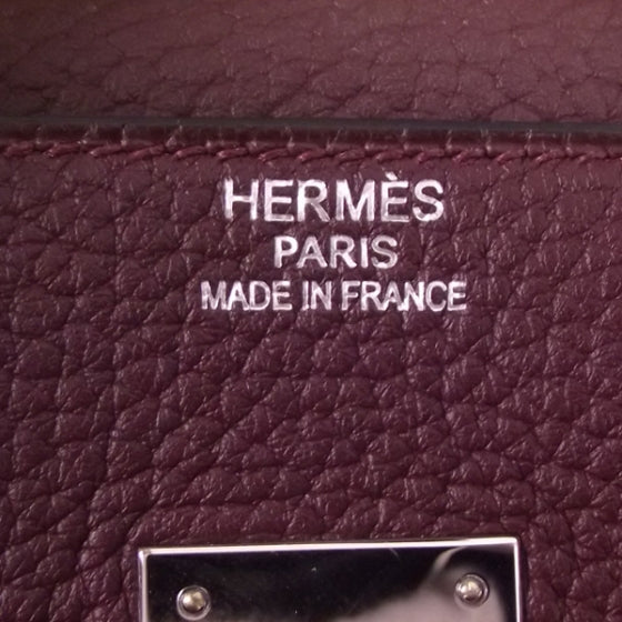 Taurillon Clemence BIRKIN 35 Plum