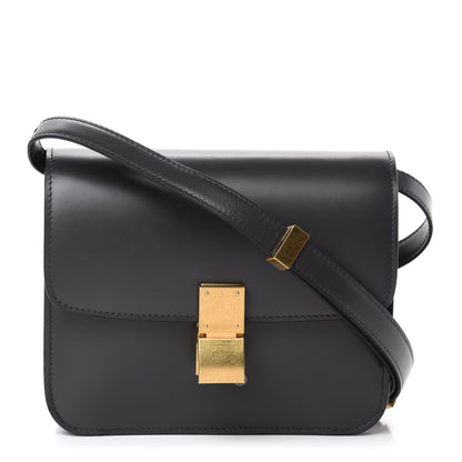 Celine Box Calfskin Teen Classic Box Flap Bag Anthracite 1 of 10