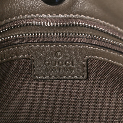 Gucci Sakai Be Green Calfskin Diagonal Stitched Small Blondie Tote Craclet Brown 8 of 14