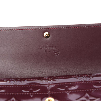 Louis Vuitton Vernis Sarah Wallet Rouge Fauviste 6 of 9