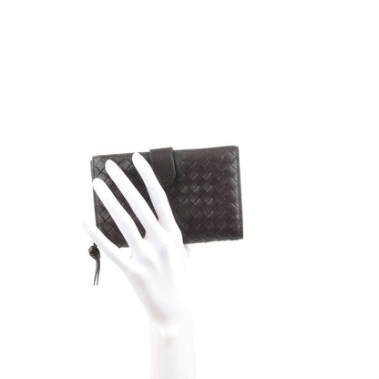 Bottega Veneta Nappa Intrecciato Continental Wallet Ebano 2 of 11