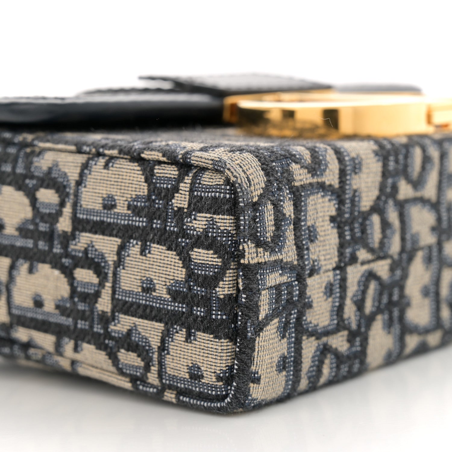 Christian Dior Oblique 30 Montaigne Box Bag Blue 9 of 11