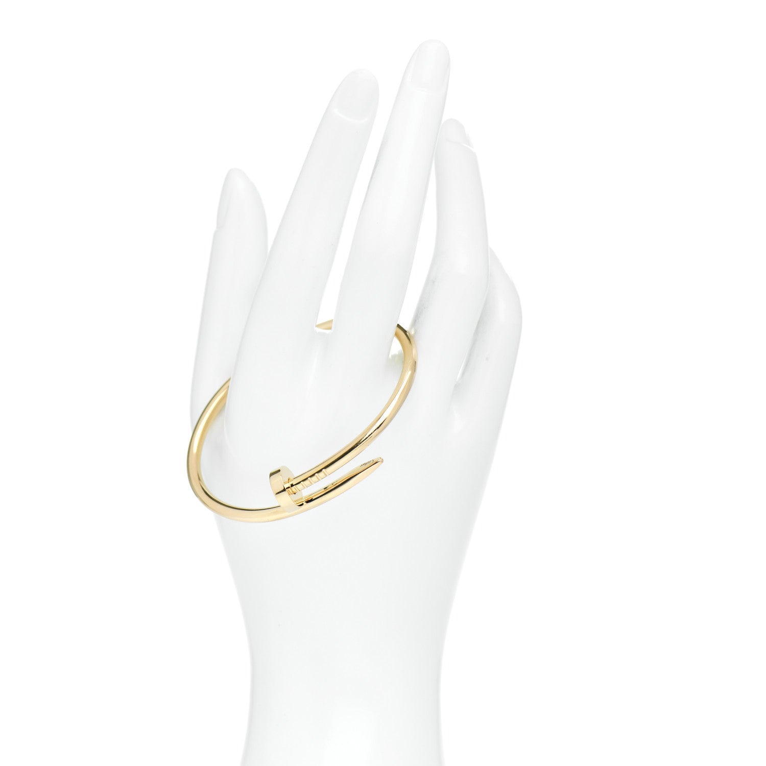 Cartier 18K Yellow Gold Juste Un Clou Bracelet 17 2 of 5