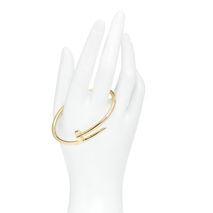 Cartier 18K Yellow Gold Juste Un Clou Bracelet 17 2 of 5