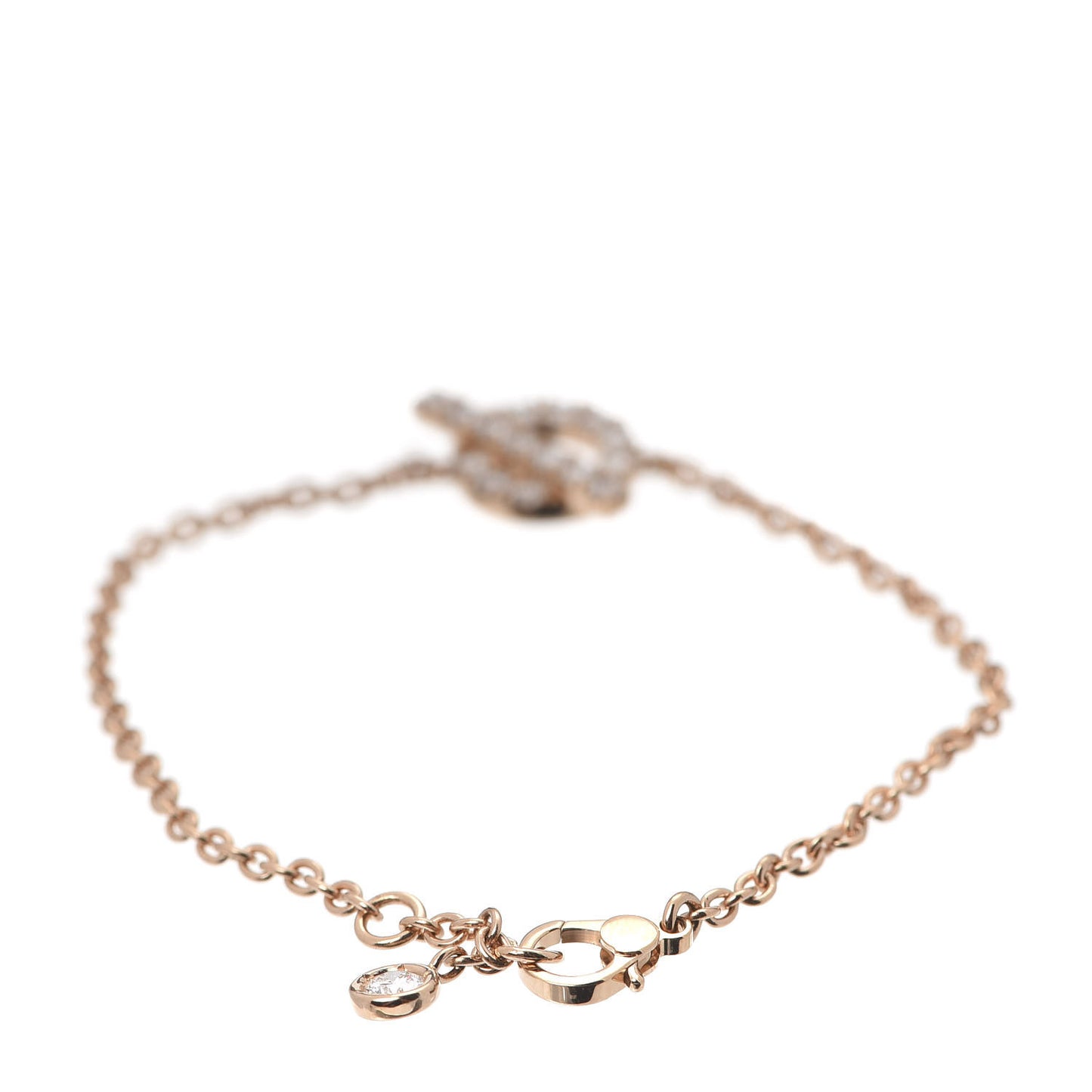 18K Rose Gold Diamond Finesse Bracelet SH