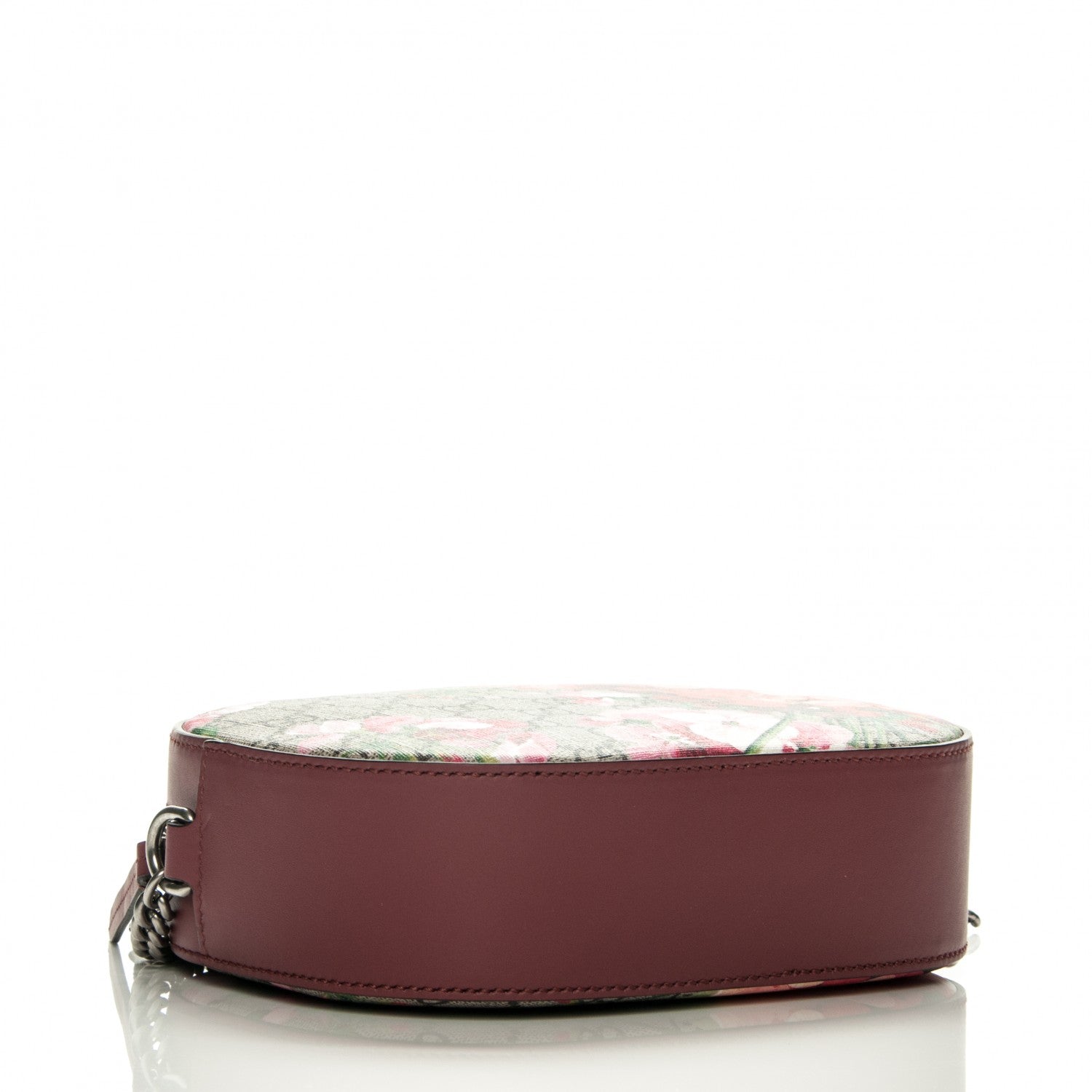 Gucci GG Supreme Monogram Blooms Mini Chain Shoulder Bag Beige Multicolor Dry Rose 4 of 7