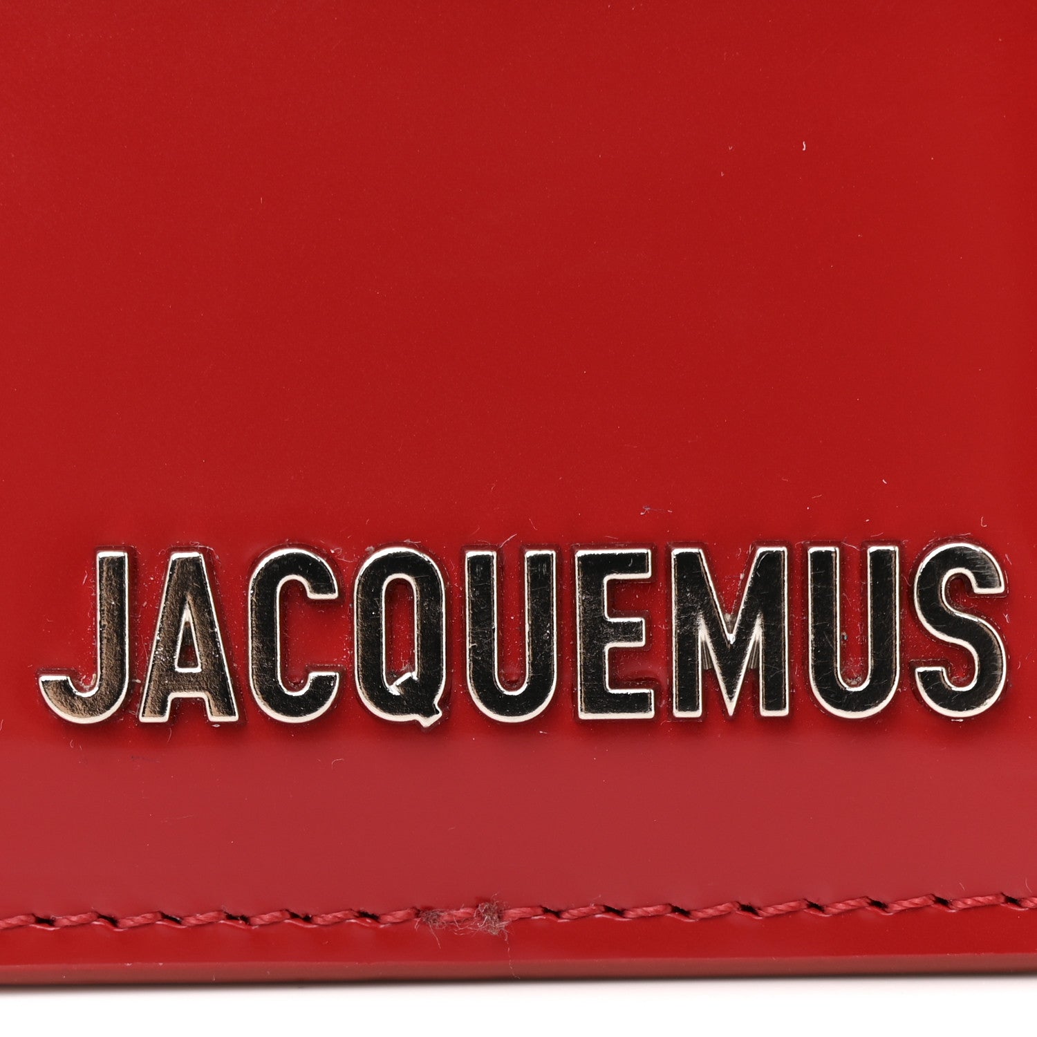 Jacquemus Glazed Calfskin Le Grand Bambino Red 13 of 13