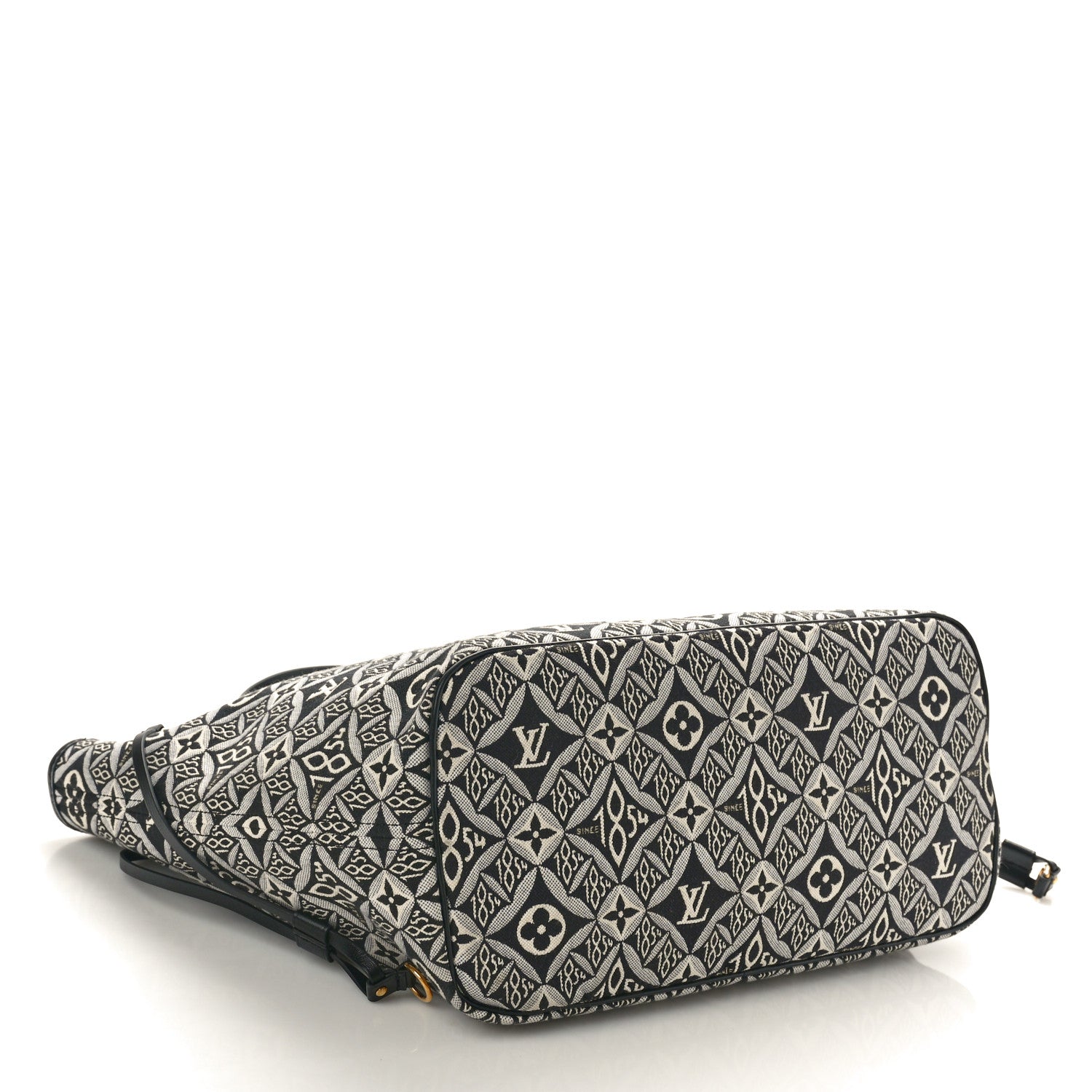 Louis Vuitton Jacquard Since 1854 Neverfull MM Grey 4 of 10