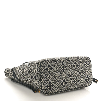 Louis Vuitton Jacquard Since 1854 Neverfull MM Grey 4 of 10