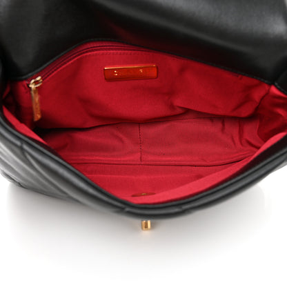 Chanel Goatskin Quilted Medium Chanel 19 Flap Black 5 of 11
