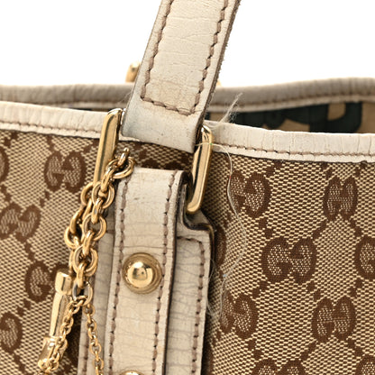 Gucci Monogram Small Jolicoeur Tote White 15 of 15