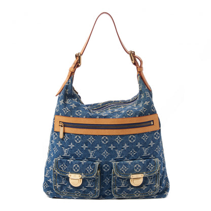 Louis Vuitton Denim Baggy GM Blue 1 of 9