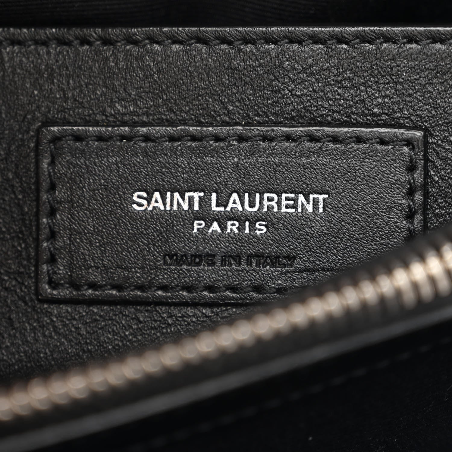 Saint Laurent Calfskin Y Quilted Monogram Small Loulou Chain Satchel Black 6 of 12