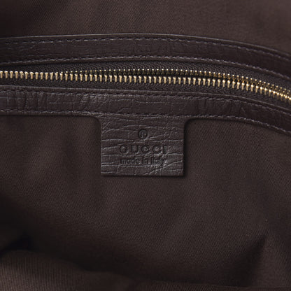 Gucci Monogram Medium Jolicoeur Tote Dark Brown 6 of 16