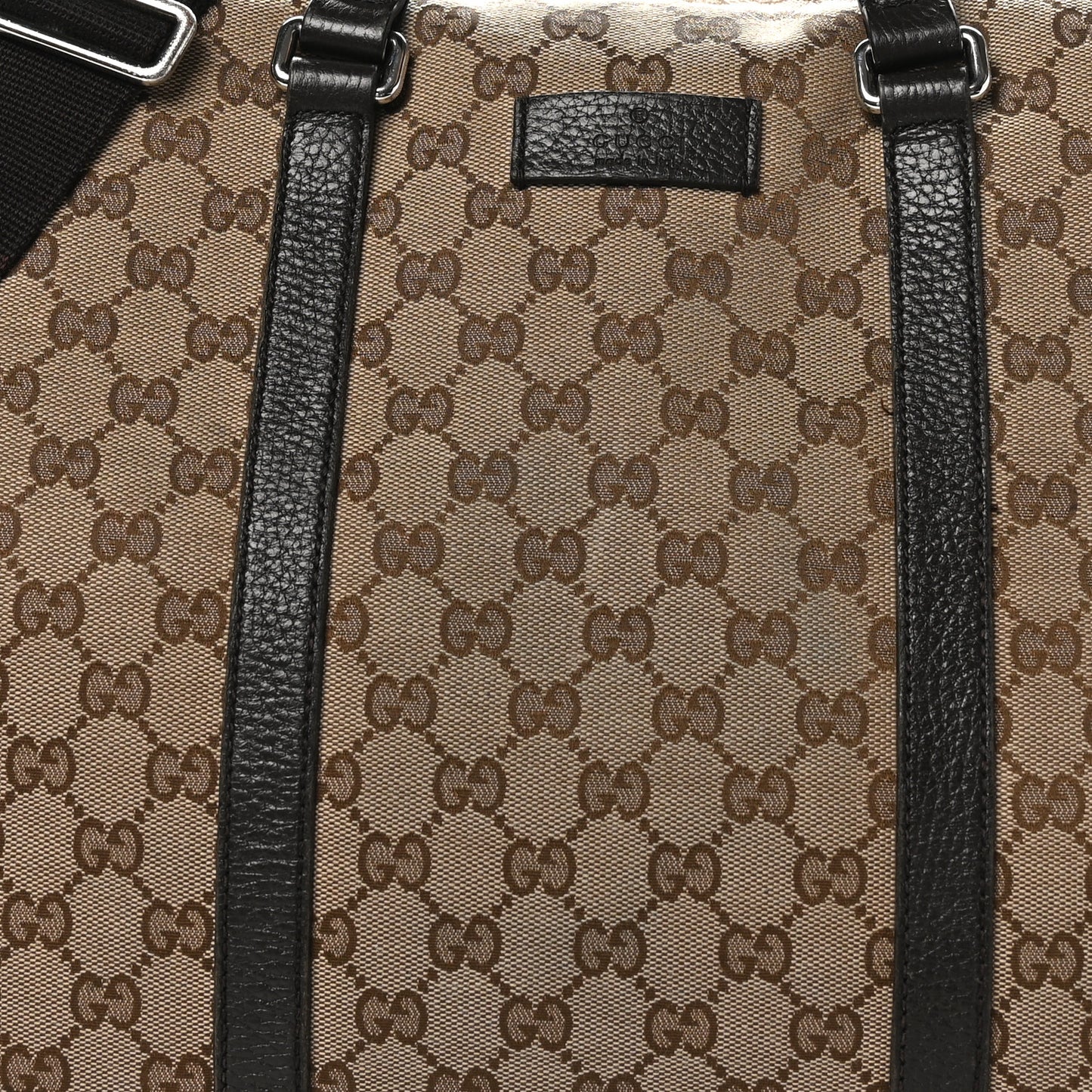 Monogram Dollar Calfskin Large Boston Duffle Bag Beige Ebony Testa di Moro Marrone Scuro