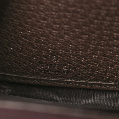 Gucci GG Supreme Monogram Web Ophidia Zip Around Wallet Brown 7 of 7