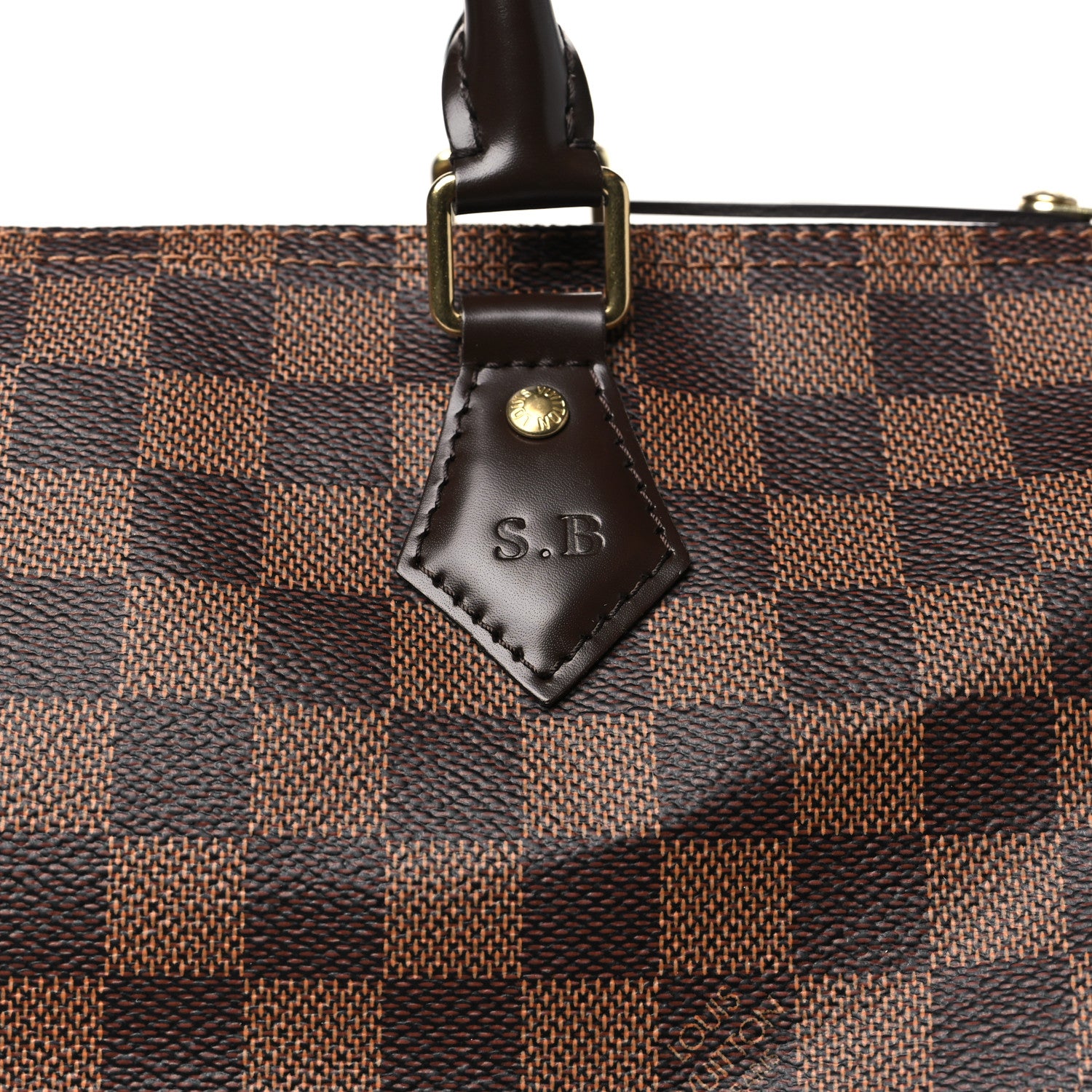 Louis Vuitton Damier Ebene Speedy 35 8 of 11