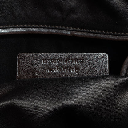 Saint Laurent Leather Oversized Muse Purple 7 of 9