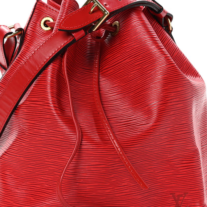 Louis Vuitton Epi Petit Noe Castillan Red 8 of 13