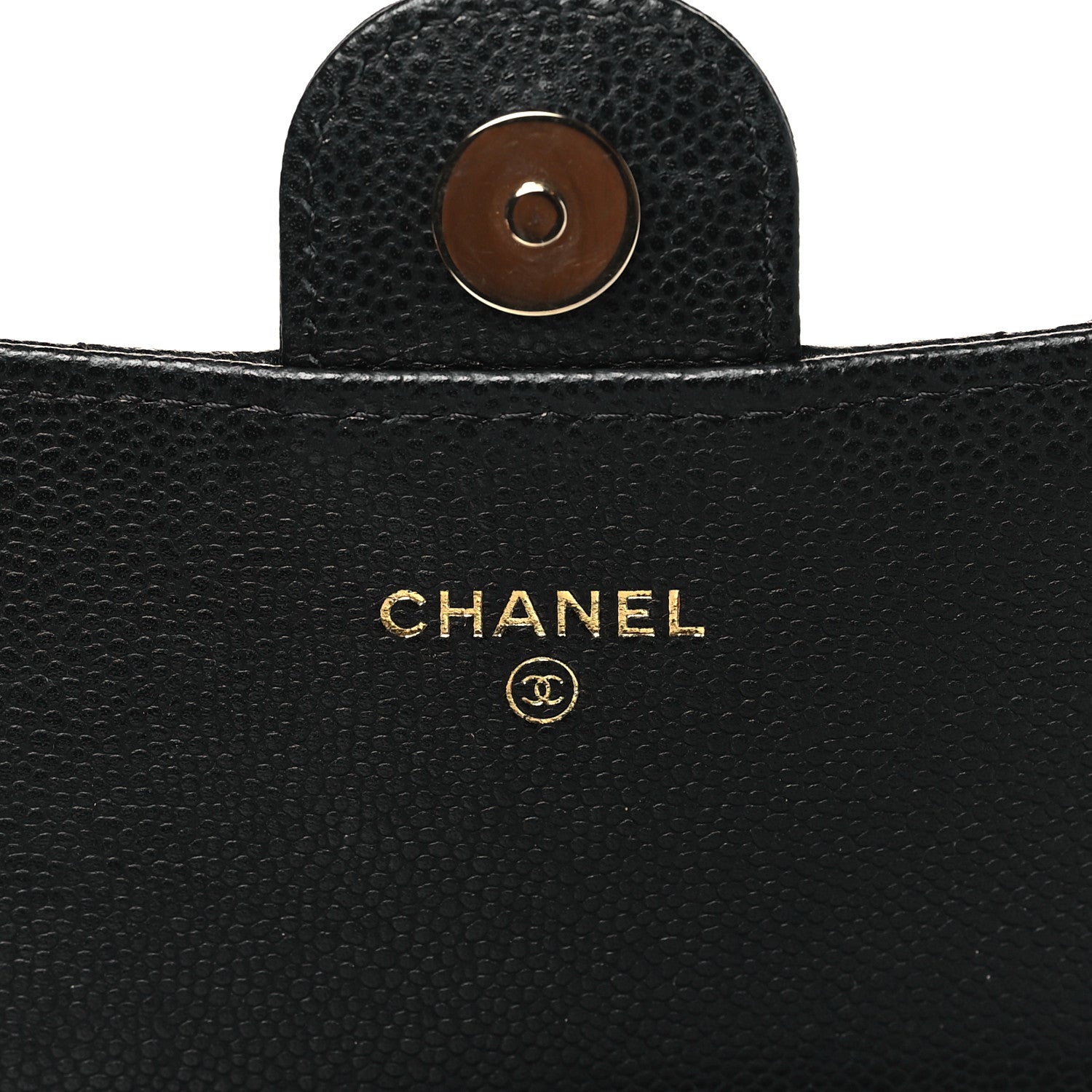 Chanel Caviar Quilted Phone Holder Wallet on Removable Chain Black 7 of 12