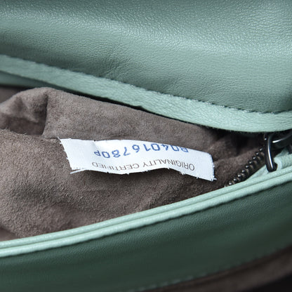 Bottega Veneta Nappa Intrecciato Small Olimpia Bag New Sage 8 of 13