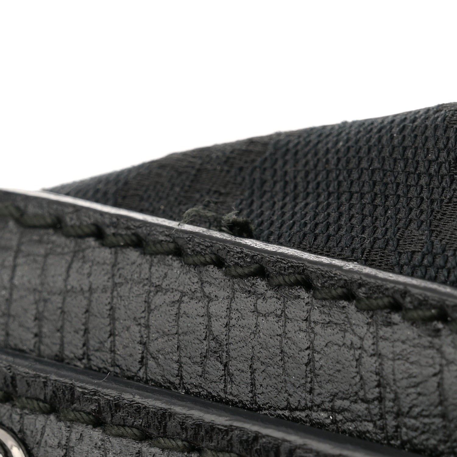 Gucci Monogram Medium Horsebit Chain Hobo Black 11 of 12