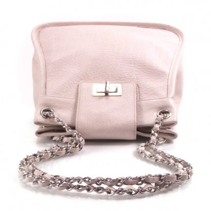 Chanel Leather Chain Mademoiselle U Purse 7 of 13
