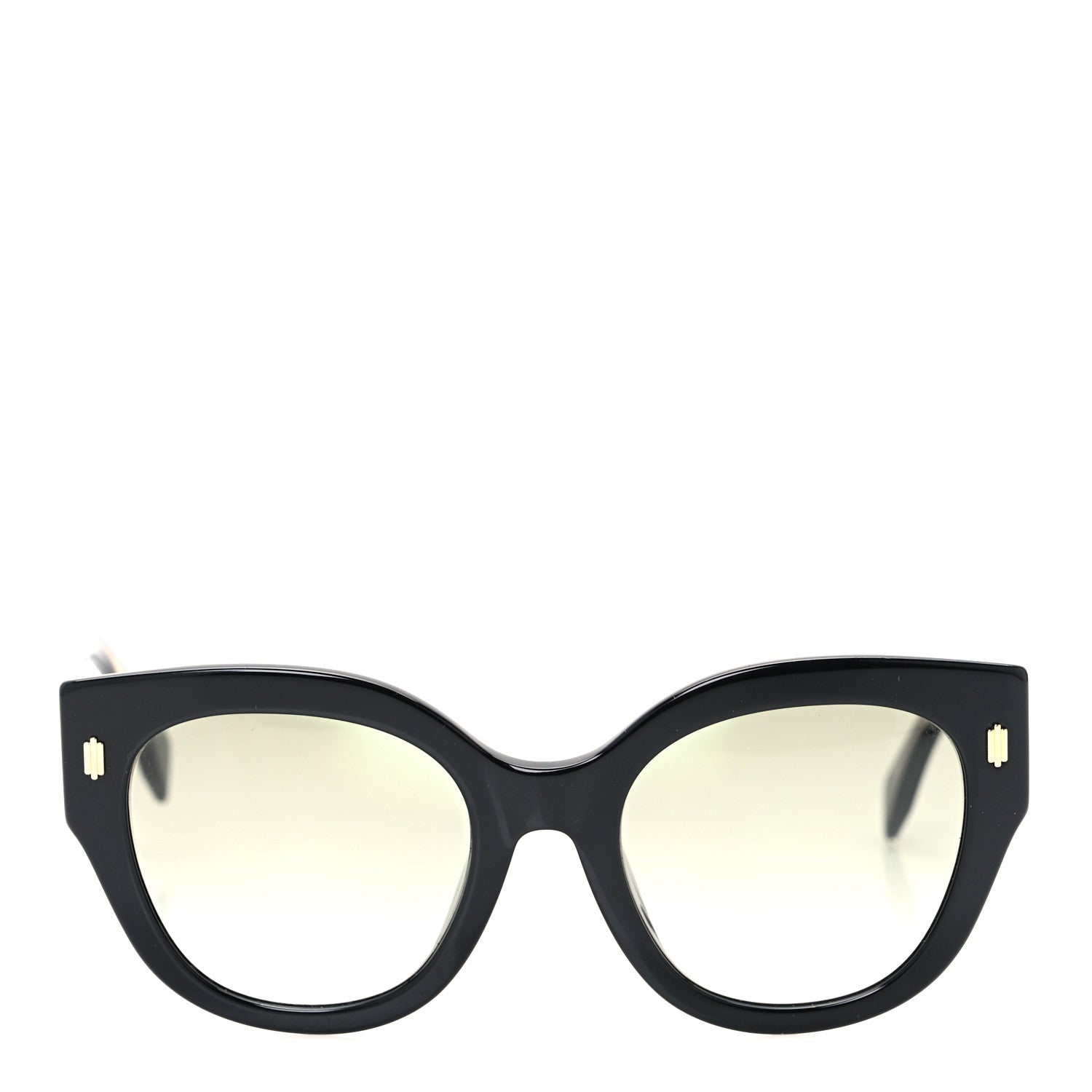Fendi Acetate Cat Eye Sunglasses FF0452/F/S Black 2 of 7