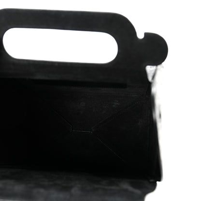 Saint Laurent Calfskin Monogram Take Away Box Black 5 of 10