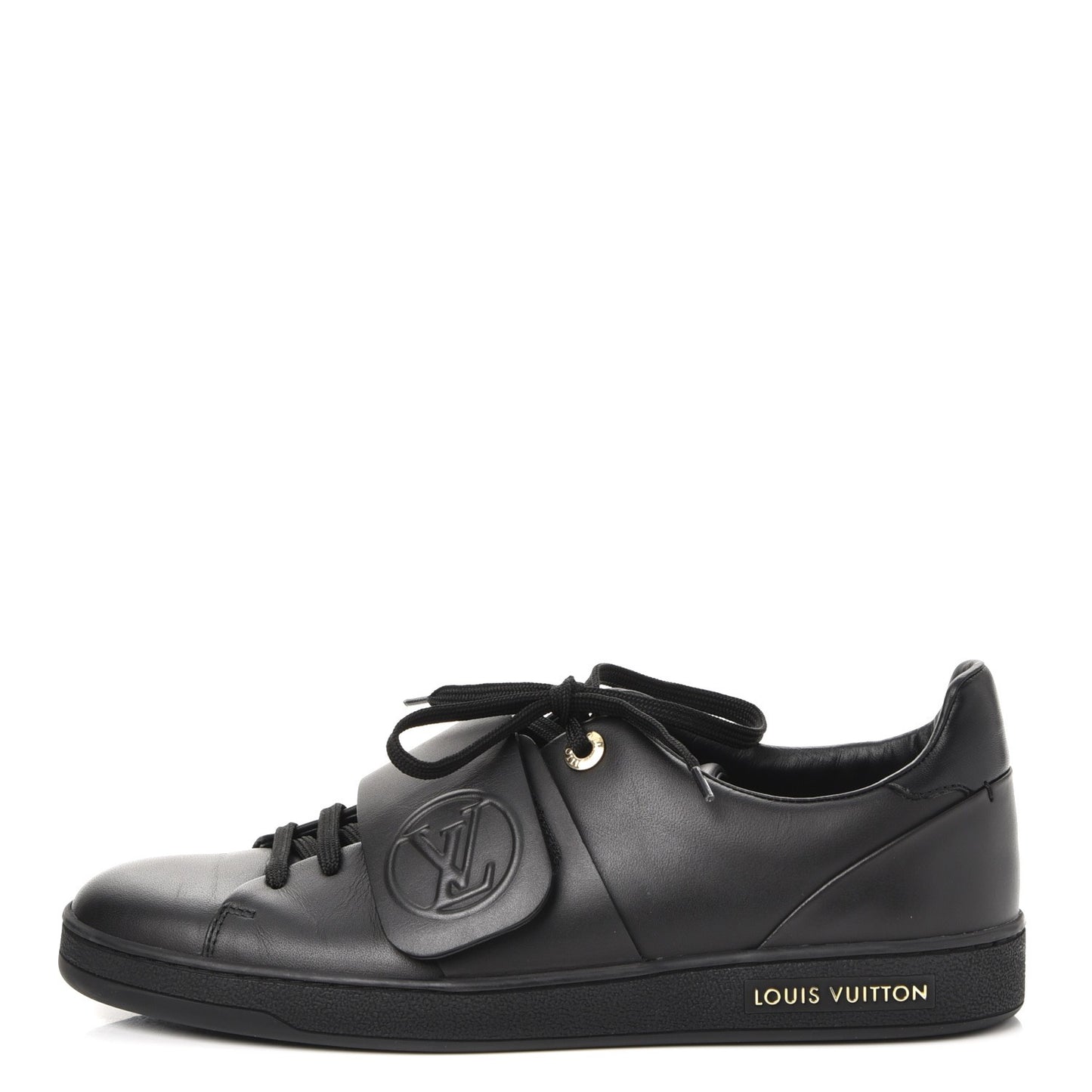 Calfskin Frontrow Sneakers 39 Black