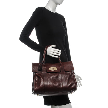 Mulberry Natural Leather Bayswater Oxblood 2 of 8