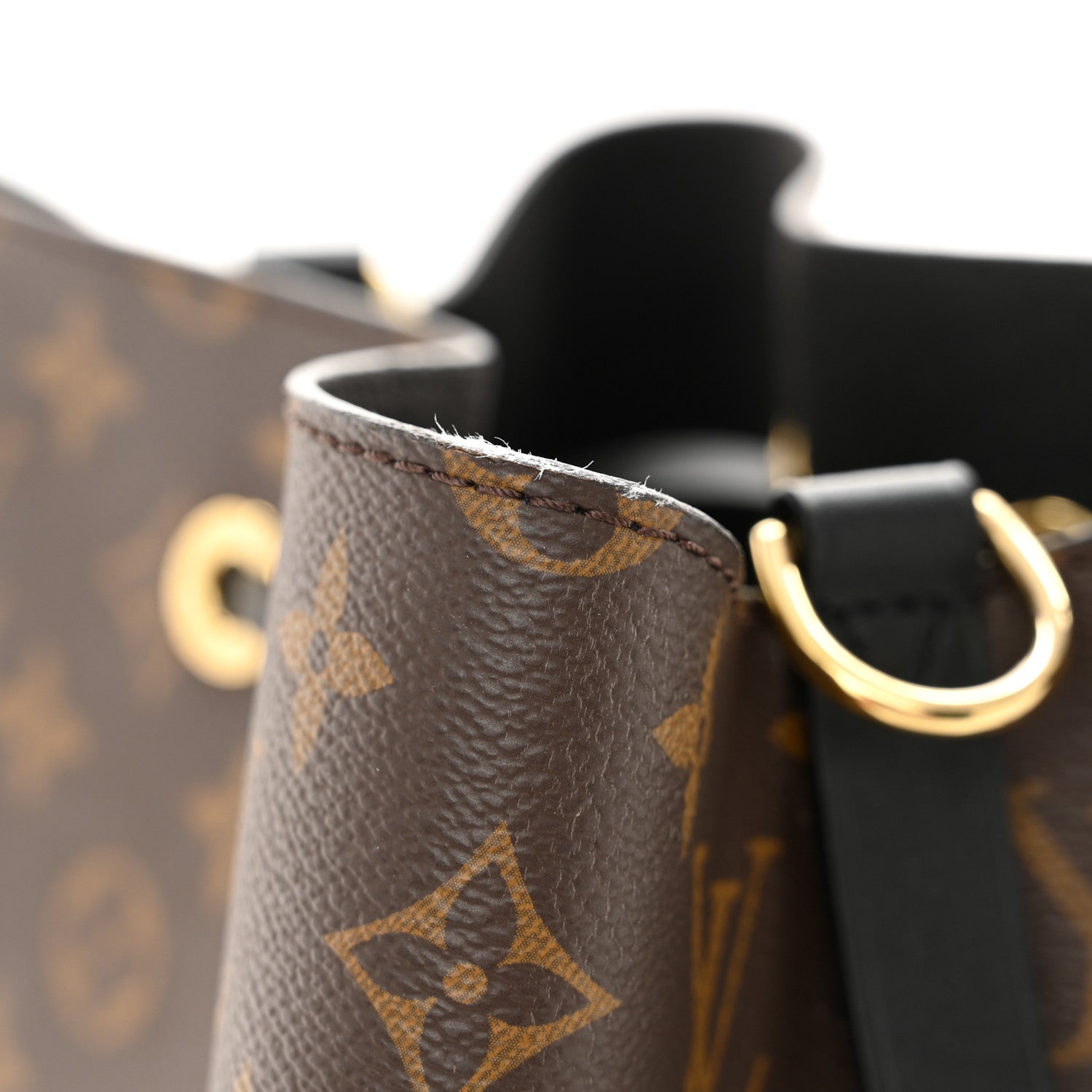 Louis Vuitton Monogram Neonoe MM Black 10 of 10