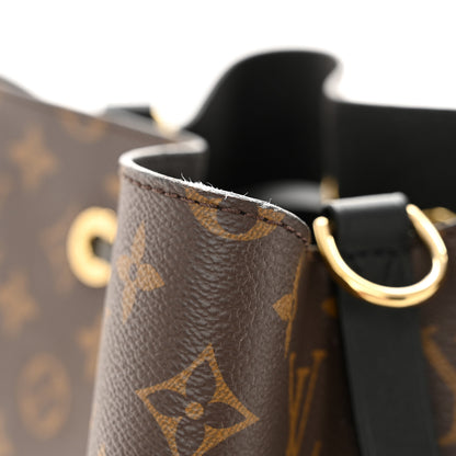 Louis Vuitton Monogram Neonoe MM Black 10 of 10