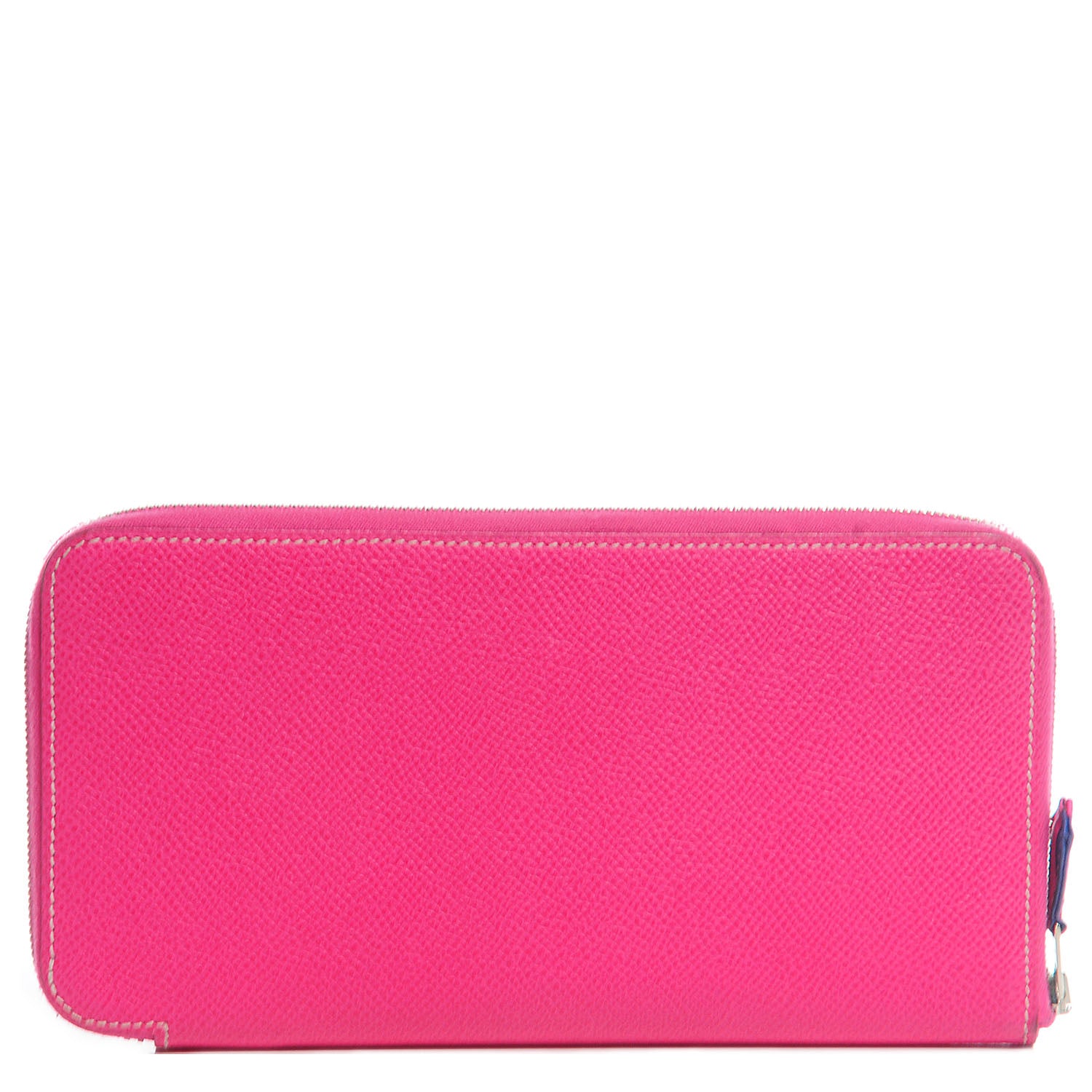 Hermes Epsom Silk'in Wallet Rose Tyrien 1 of 11