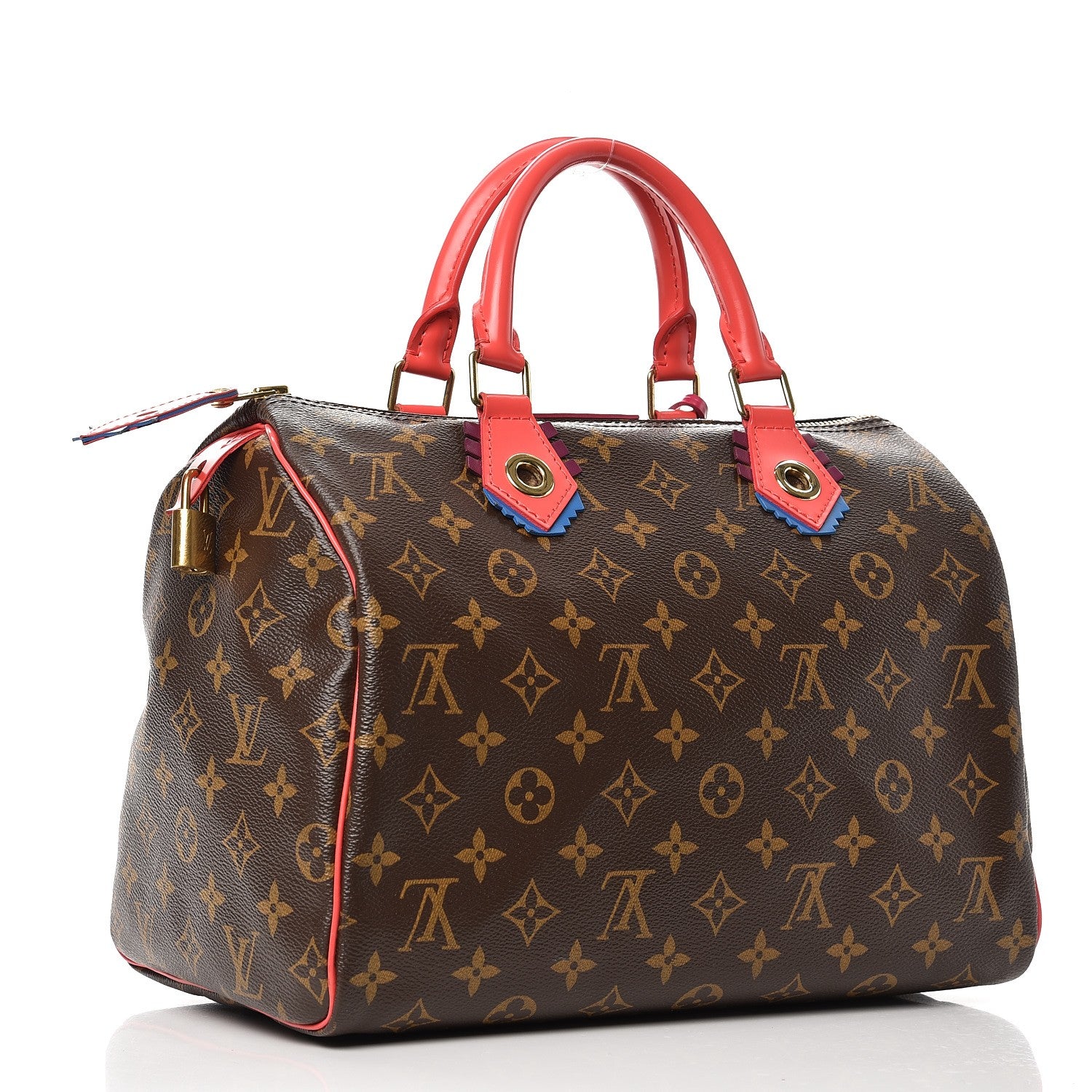 Louis Vuitton Monogram Totem Speedy 30 Flamingo 3 of 11