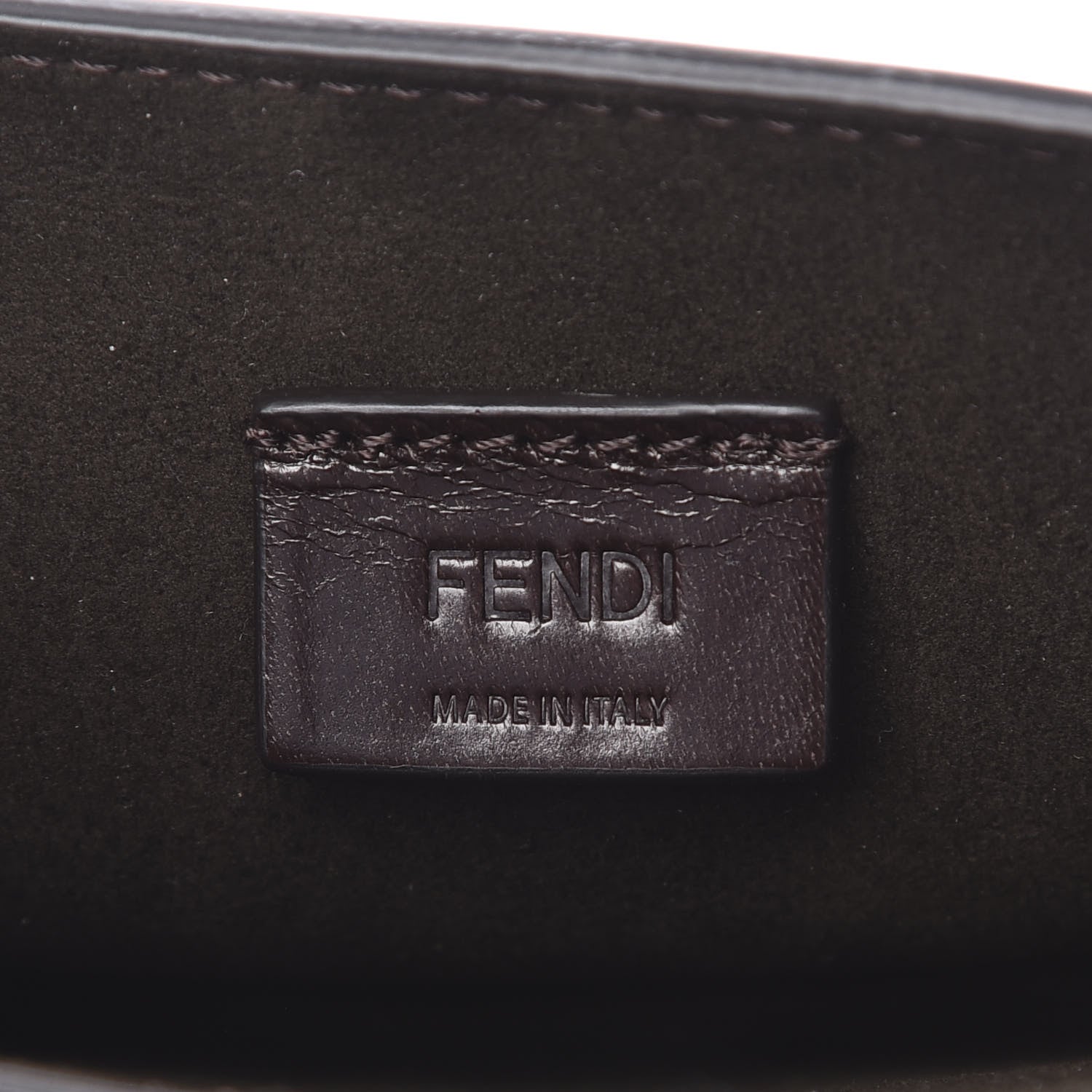 Fendi Vitello King Karligraphy Crossbody Bag Praline 6 of 10