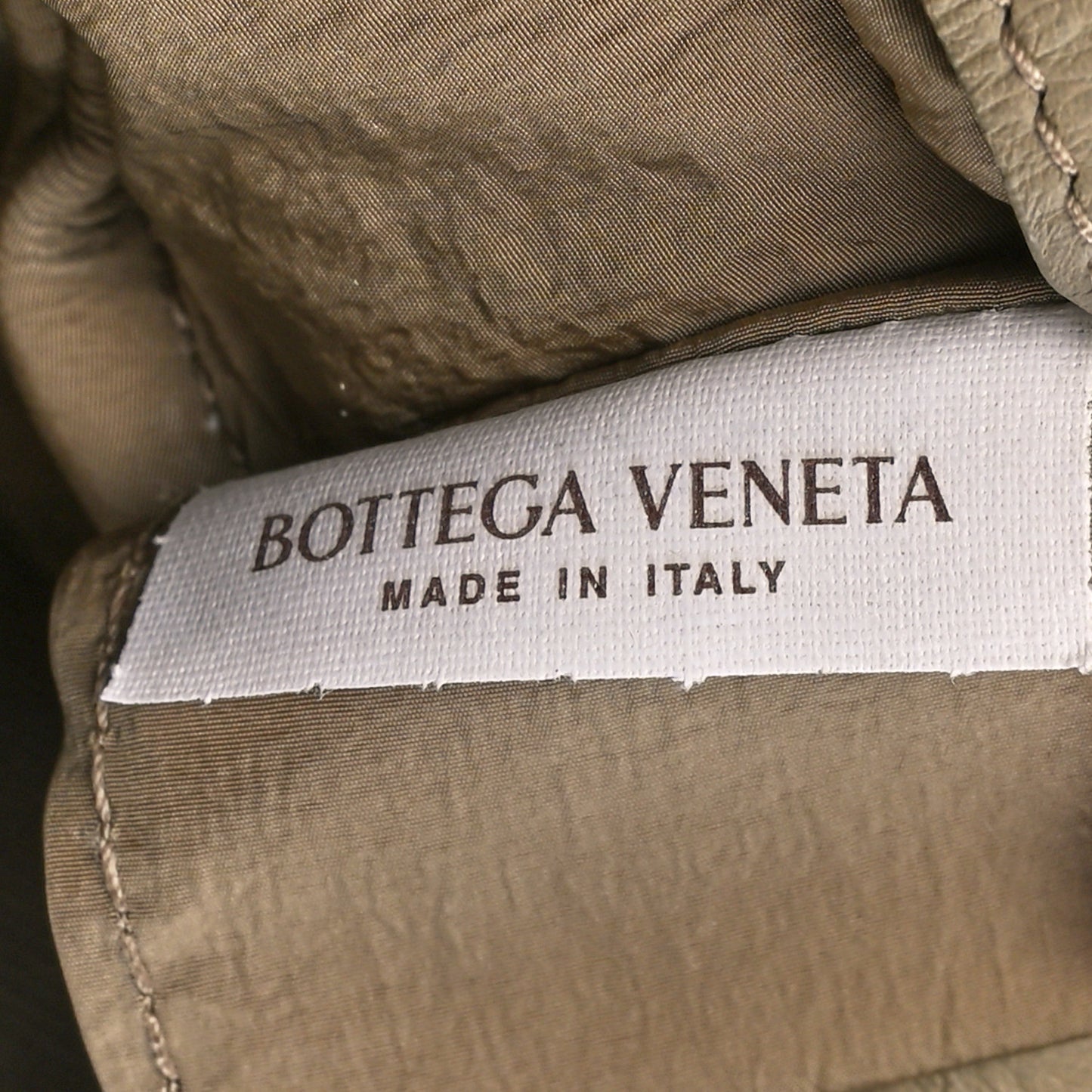 Nappa Beak Belt Bag Travertine