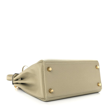 Hermes Togo Kelly Retourne 25 Sauge 4 of 11