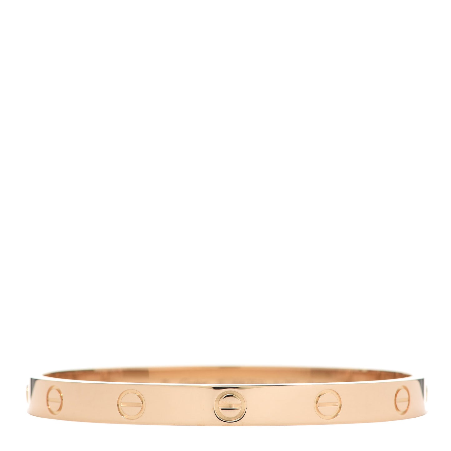 18K Yellow Gold LOVE Bracelet 17