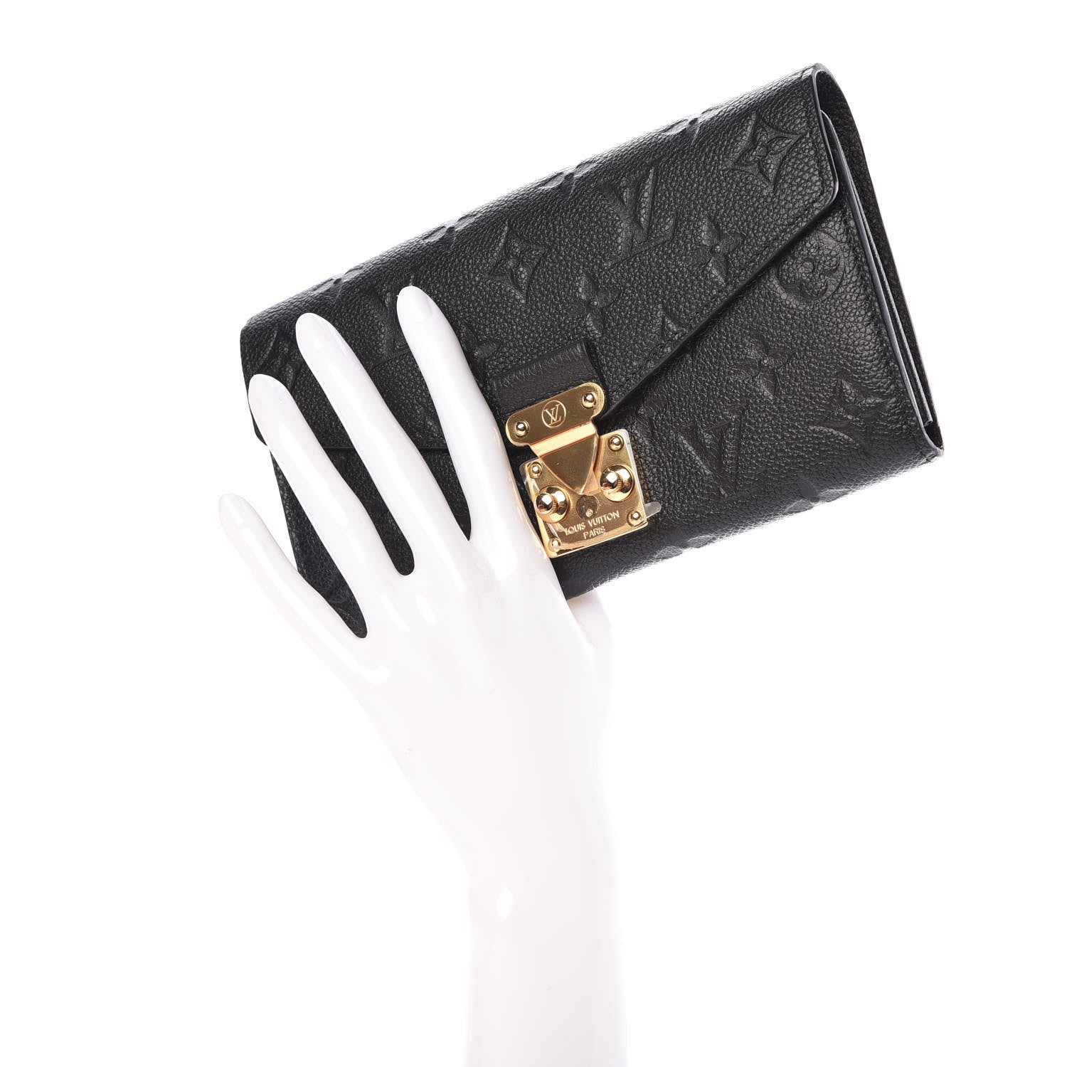 Louis Vuitton Empreinte Metis Wallet Black 2 of 7