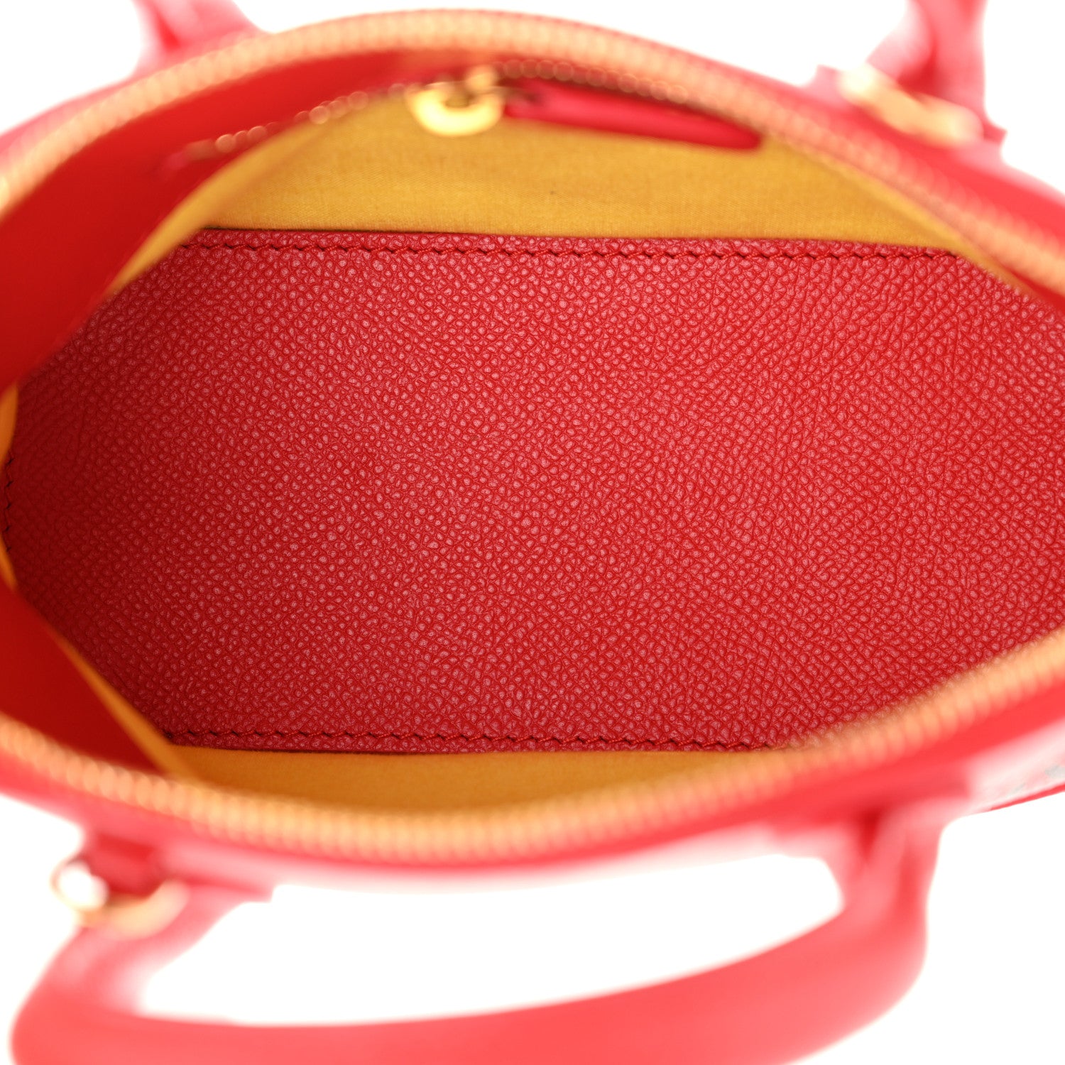 Balenciaga Signature Grained Calfskin Logo XXS Ville Top Handle Bag Rouge Coquelicot Black 5 of 12
