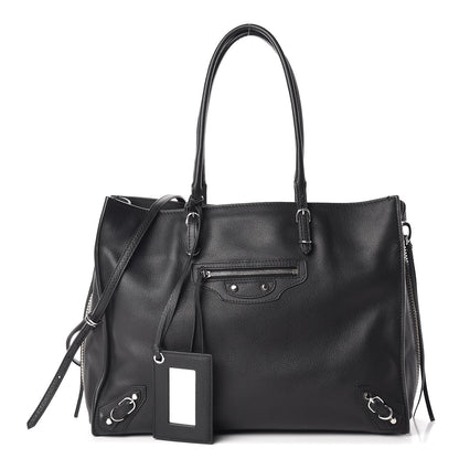Balenciaga Veau Papier B4 Zip Around Tote Black 1 of 14