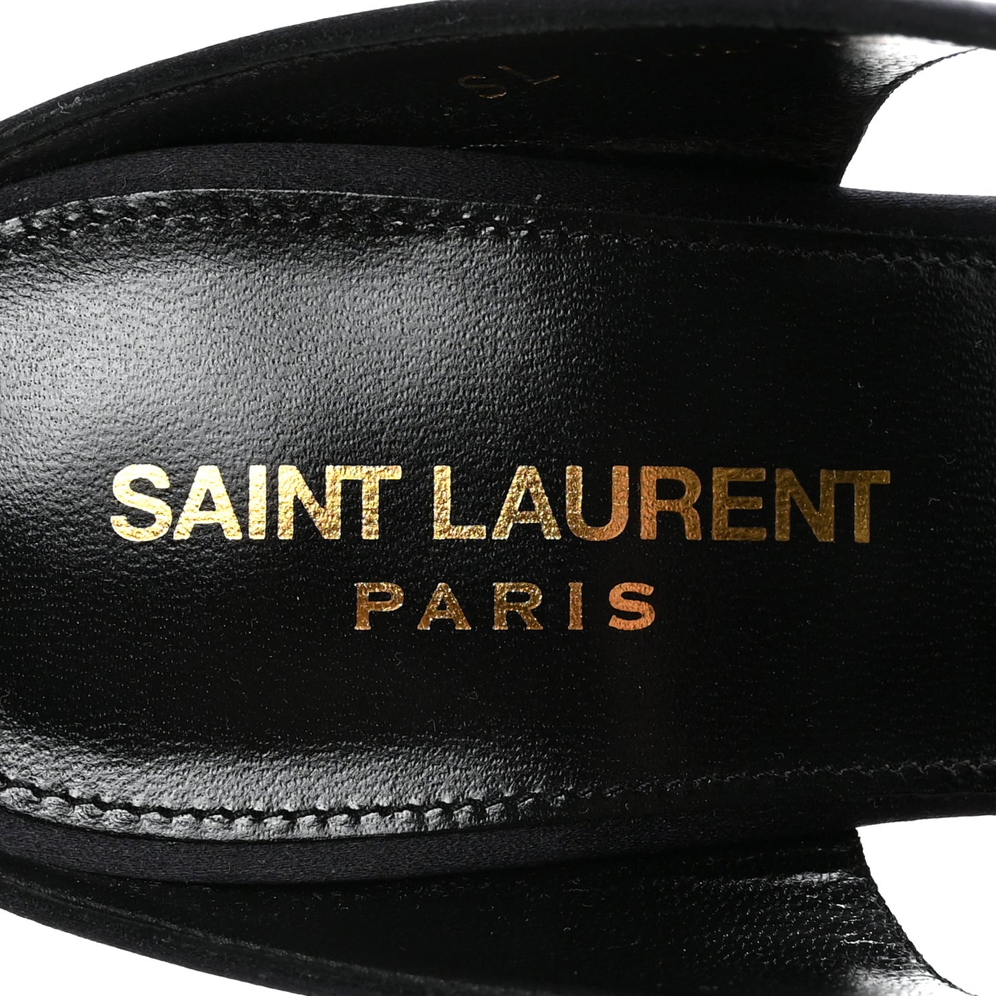 Crepe Satin Dive Mule Sandals 38 Patriot Navy