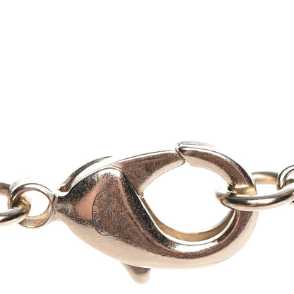 Chanel Pearl CC Long Necklace Light Gold 5 of 6